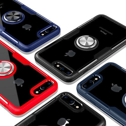 iPhone SE 2020/7/8 HANDY HÜLLE & BILDSCHIRMSCHUTZ RING STÄNDER AUTOHALTERUNG